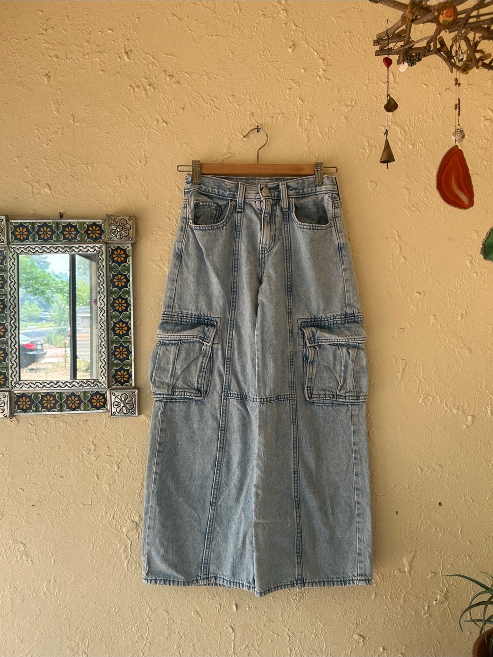 Old Navy Baggy Wide Leg Jeans 👖 size 12